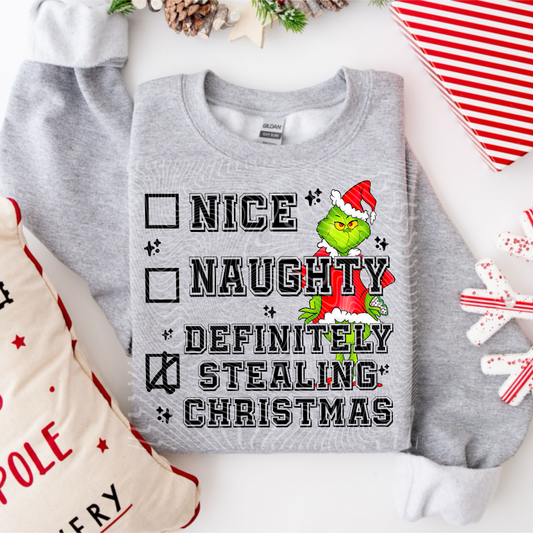 Definitely Stealing Christmas