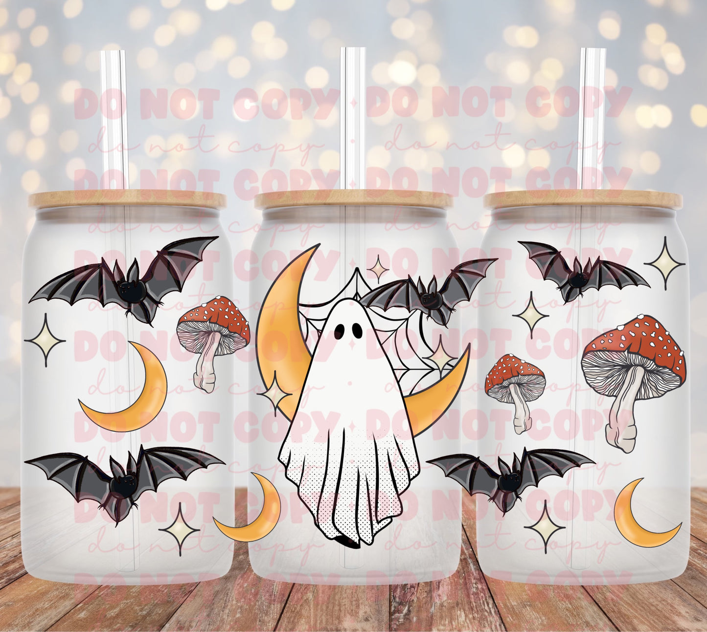 Mushroom Ghosts 16oz