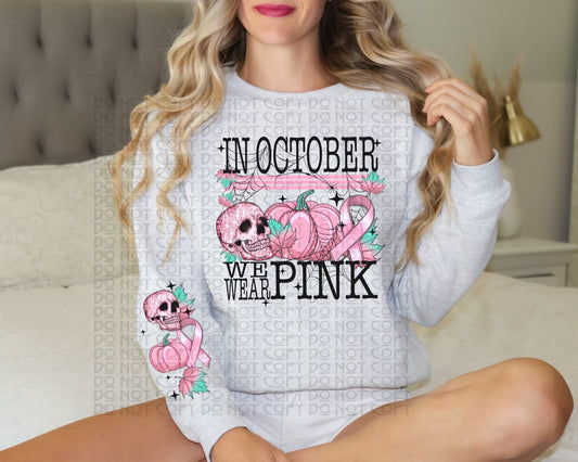 October Pink Skull