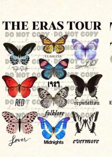 Swift Eras Butterflies