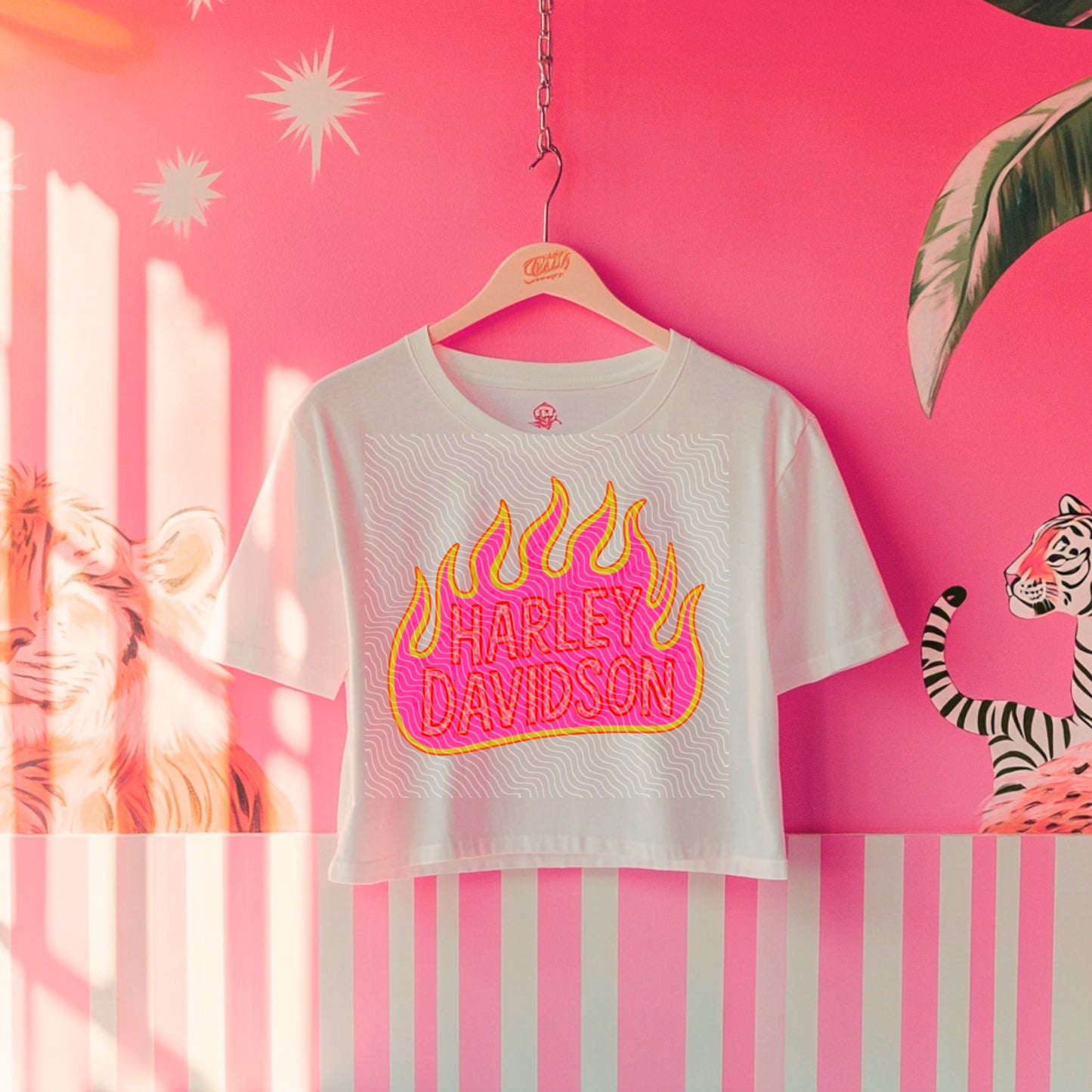 Pink HD Flames