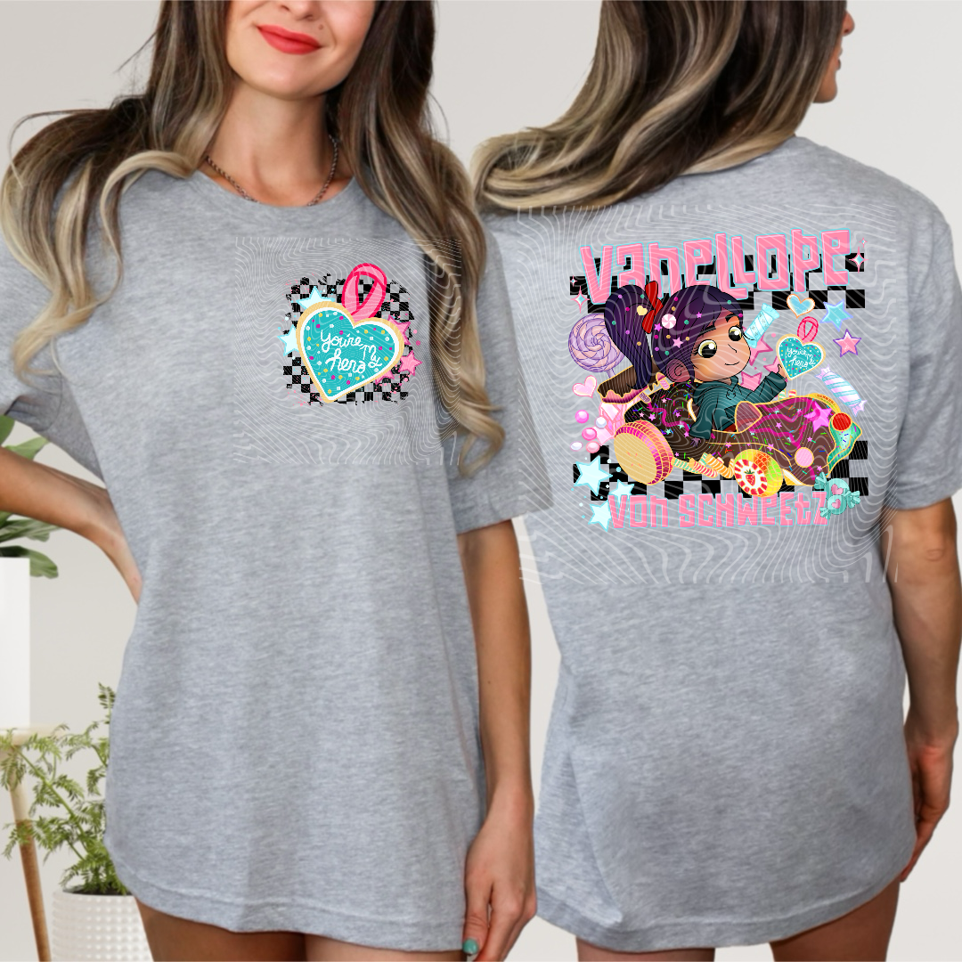 Vanellope Black Checker