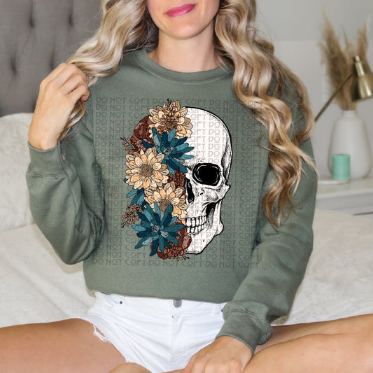 Floral Skull