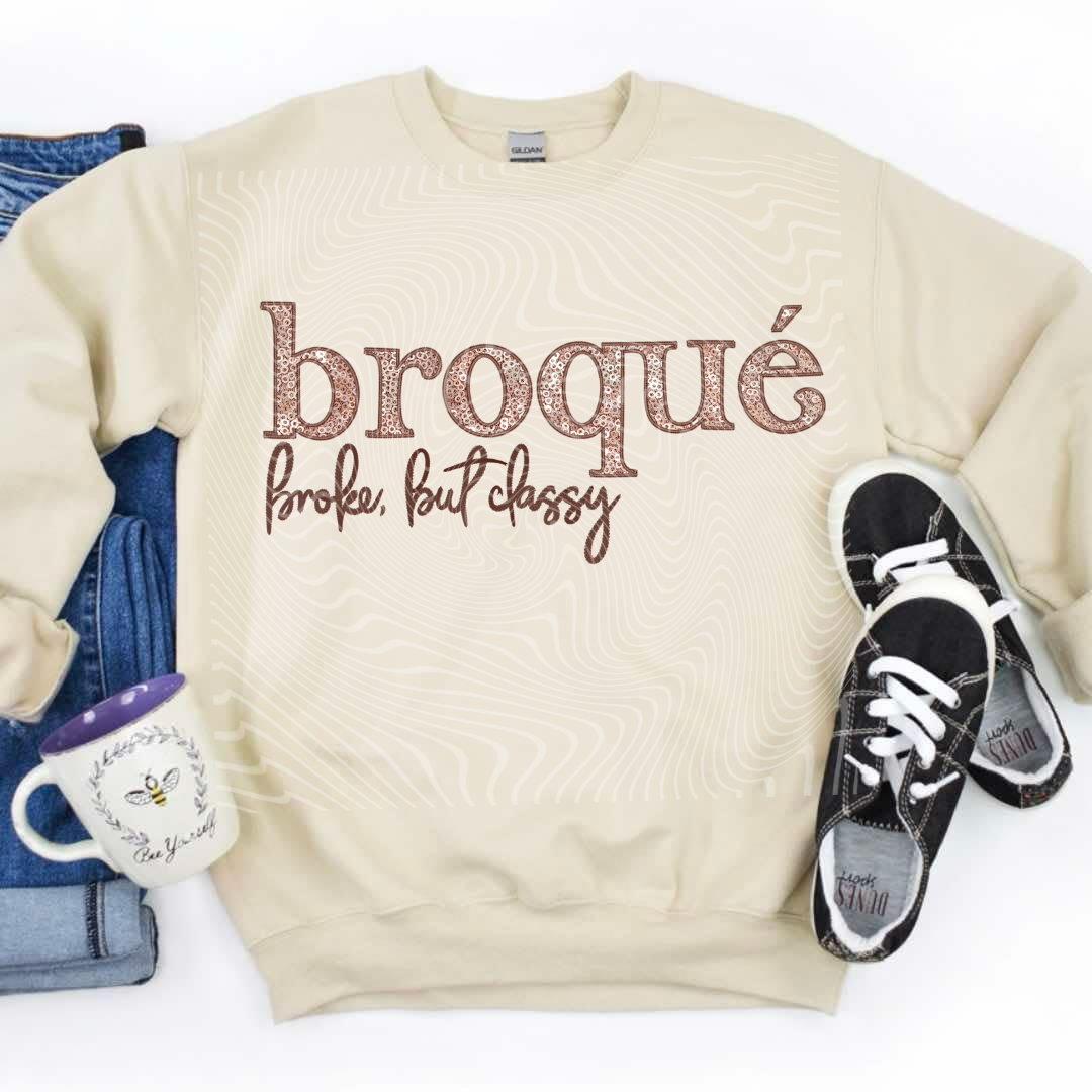 Broque Faux Embroidery