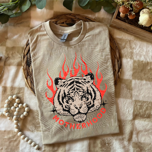 Tiger Fire Edgy Motherhood