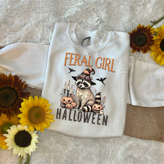 Feral Girl Halloween