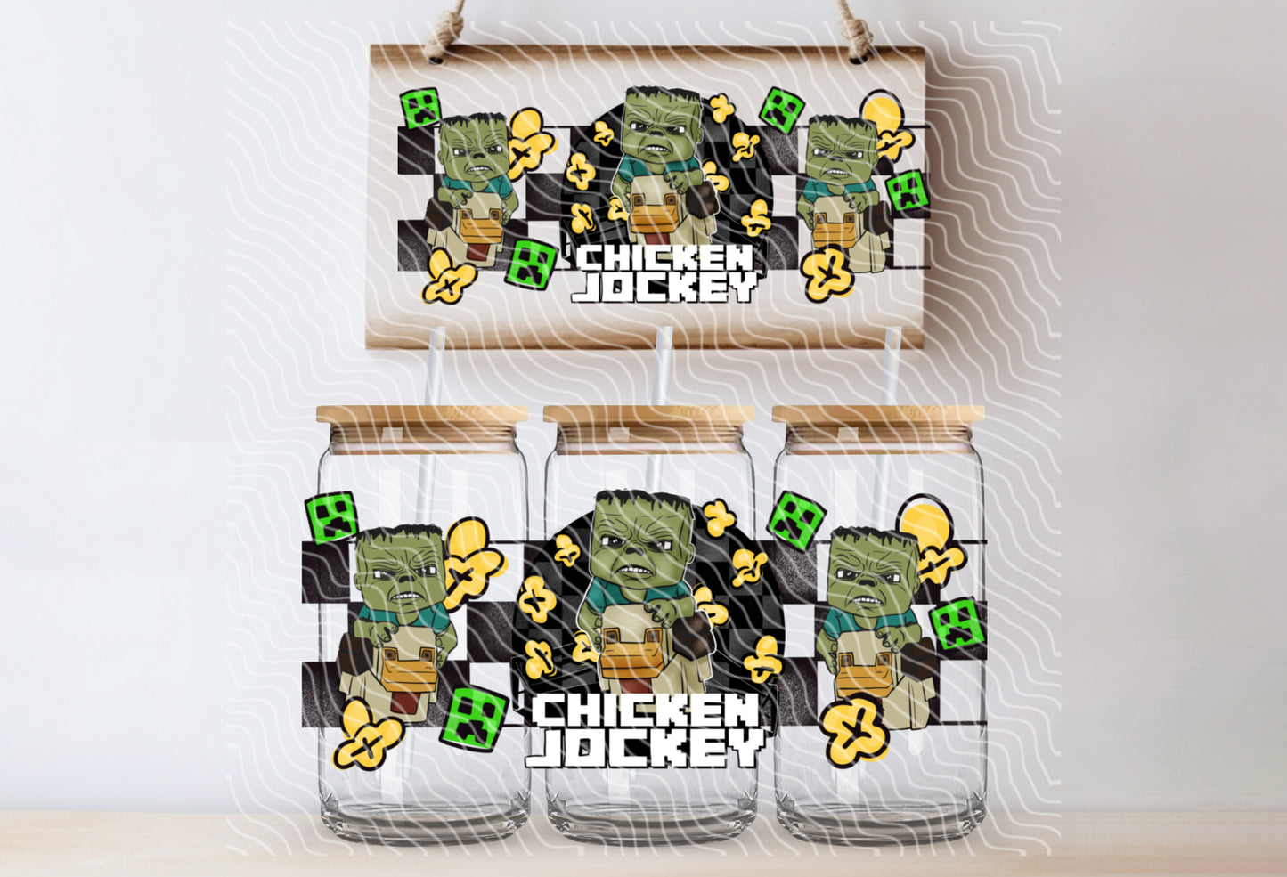 Chicken Jockey UVDTF