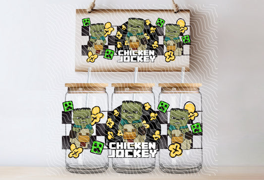 Chicken Jockey UVDTF