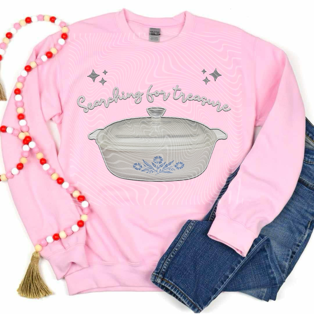 Searching For Treasure Blue Cornflower