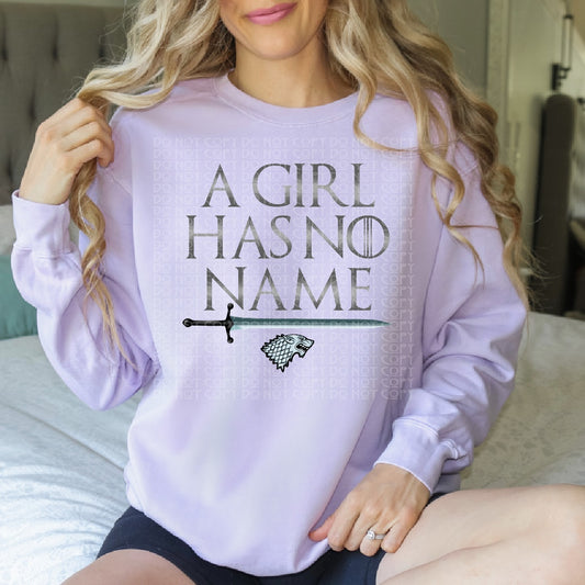 A Girl Has No Name