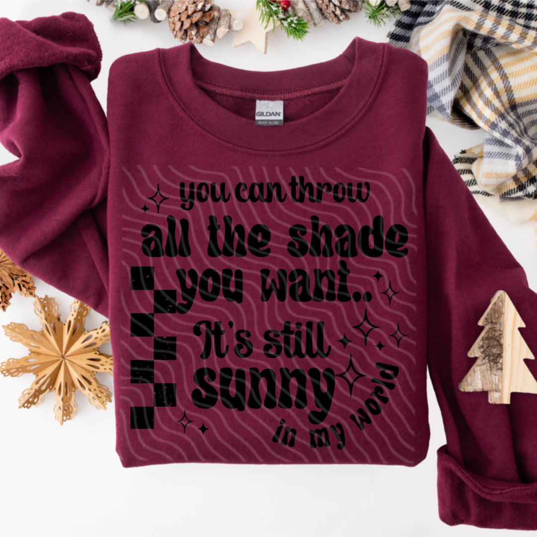 Throw Shade Black