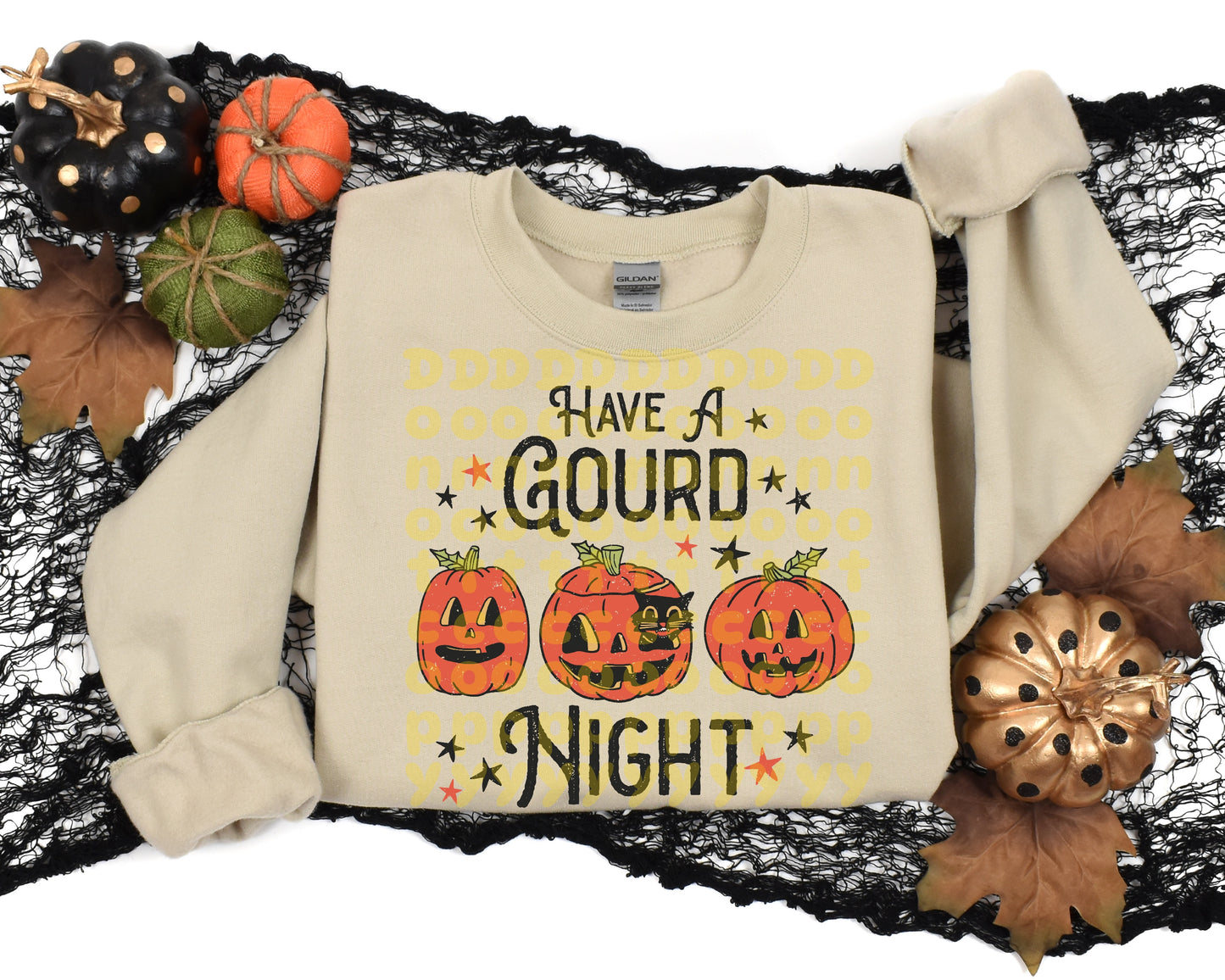 Have a gourd night  (distressed)