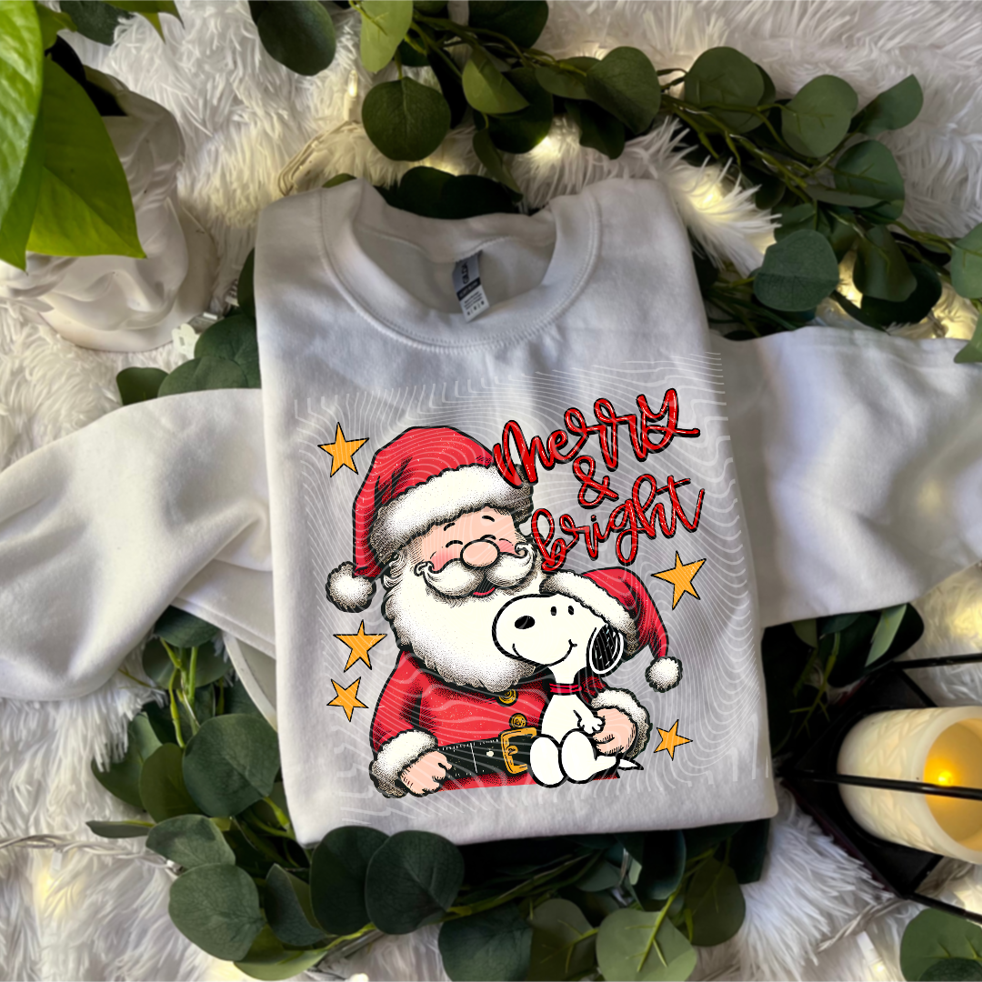 Merry And Bright Snoopy