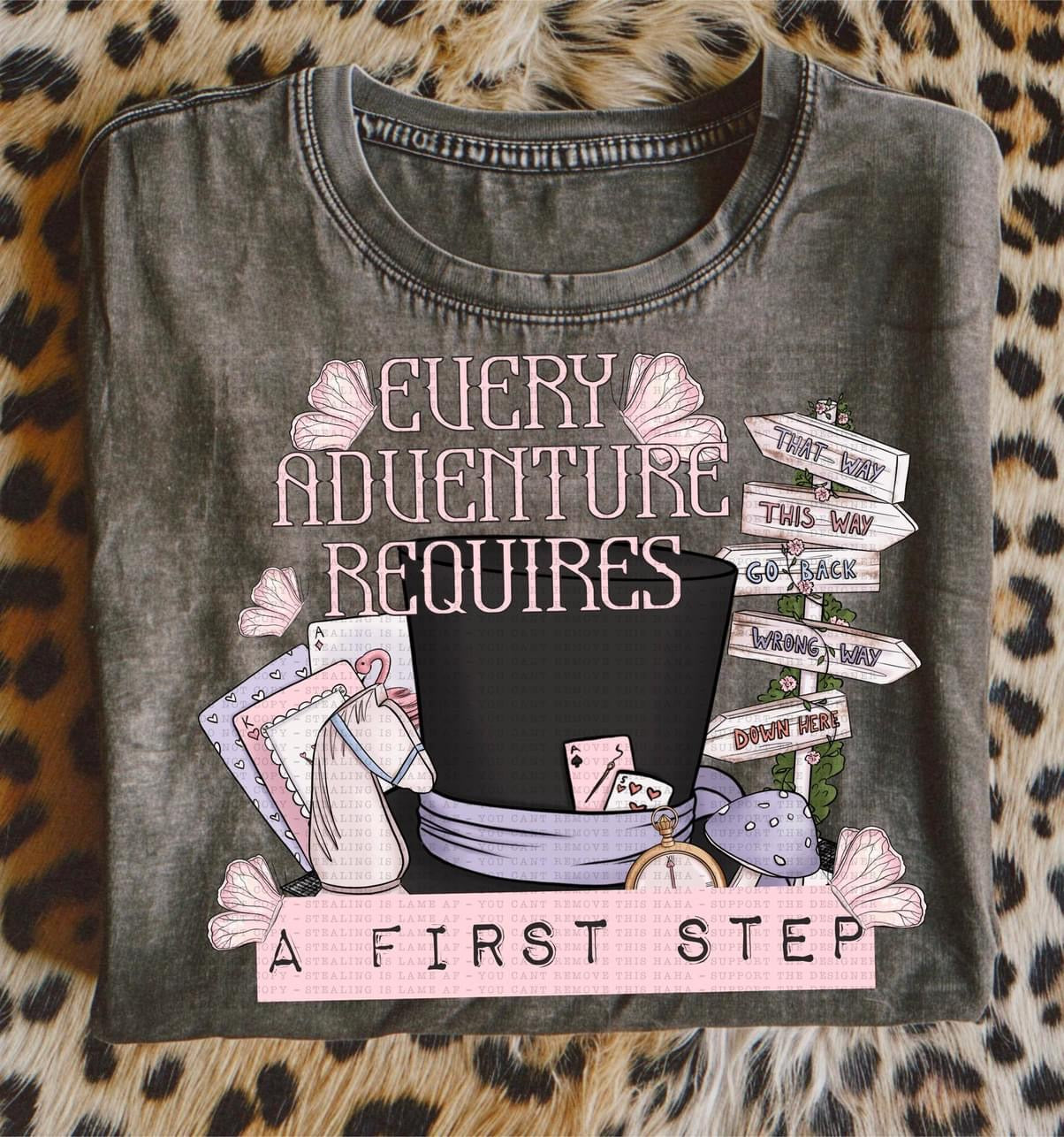 A First Step – Plaid Panther DTF Transfers