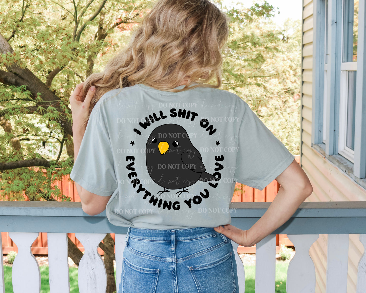 Shit on everything (black bird)