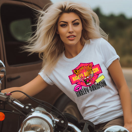 Neon Pink HD with Cheetah