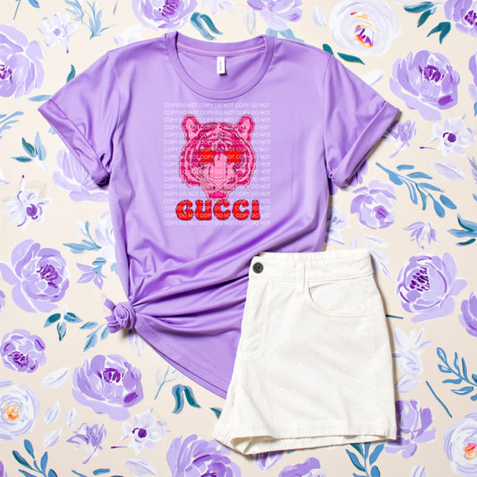 Pink Boujee Tiger