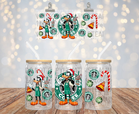 Goofy Starb Coffee Christmas