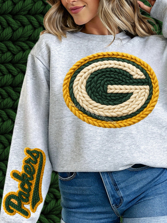 Packers Faux Yarn