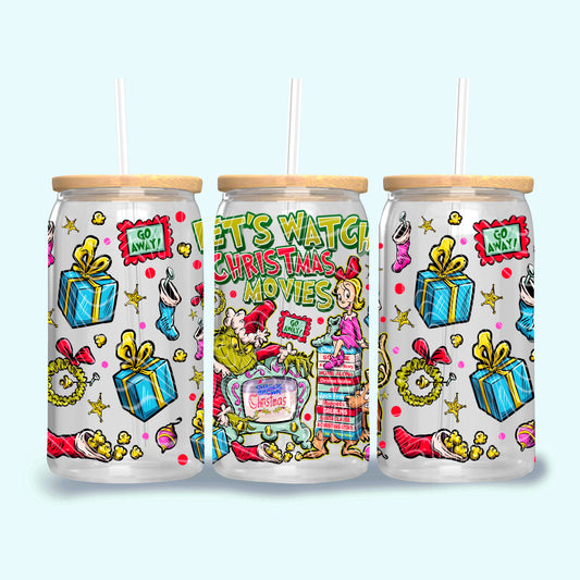 Let's Watch Christmas Movies 16oz