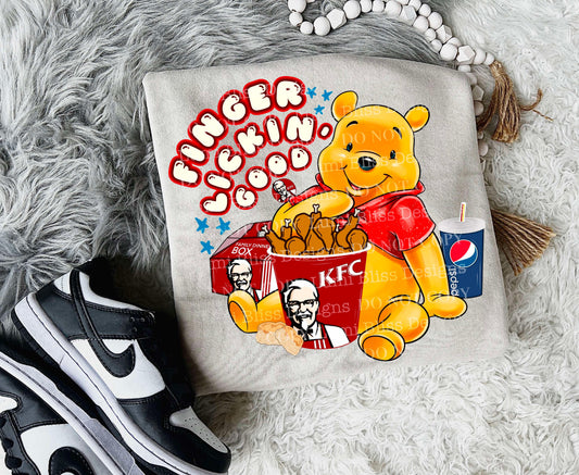 Bear eating chicken (Copy)