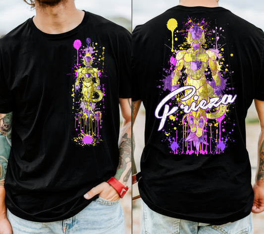 Golden Frieza Splatter