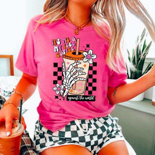 It's Me & My Iced Coffee Skeleton Hand