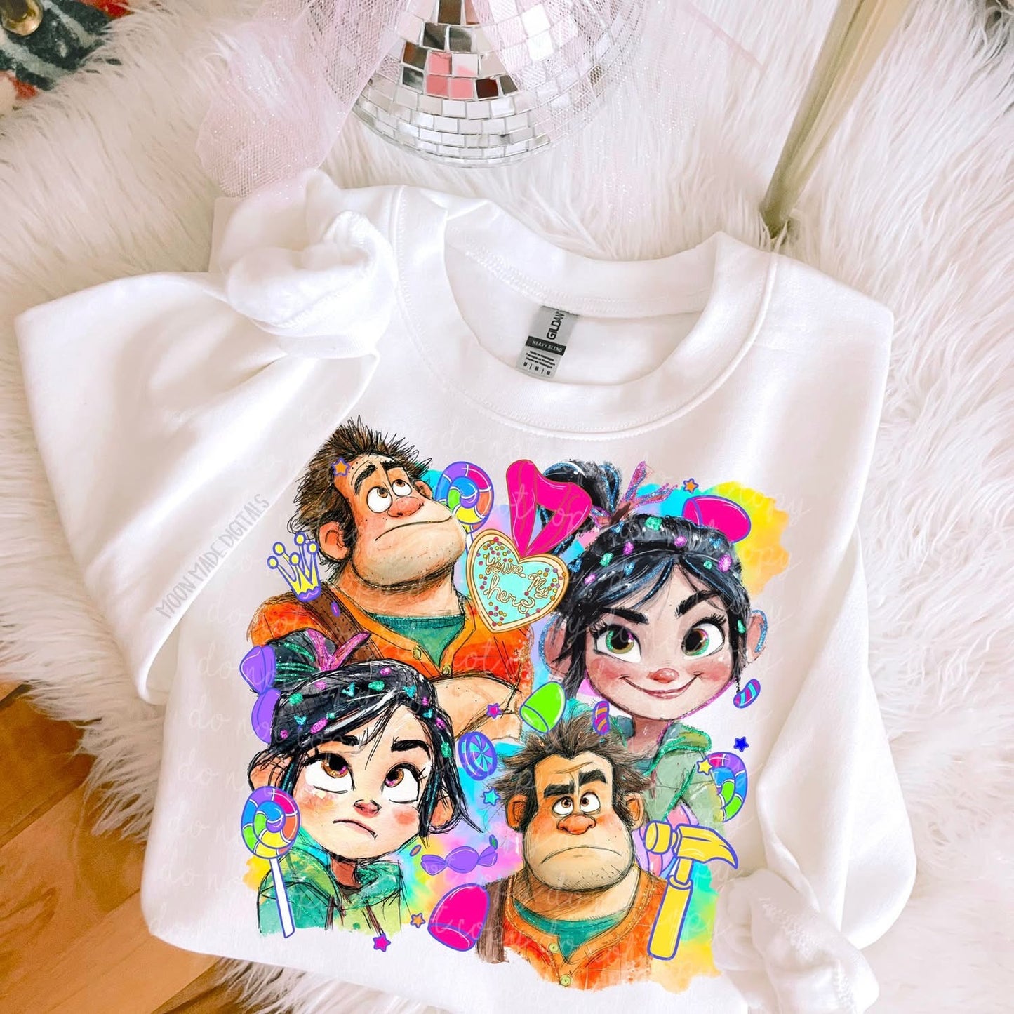 Candy Racer Character Collage