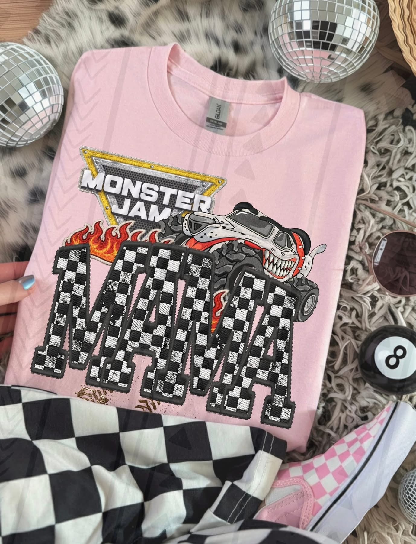 Mama Dalmatian Bows MJ
