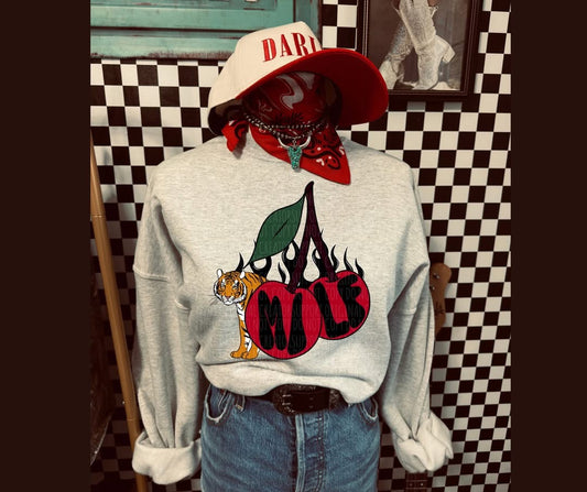 Western Cherry Flame Tiger Graphic