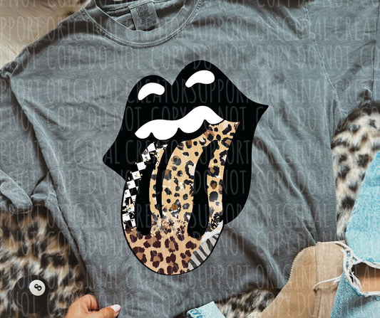Leopard Print Tongue