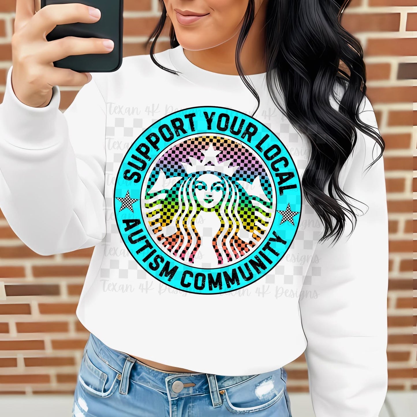 Support Your Local Autism Community Teal