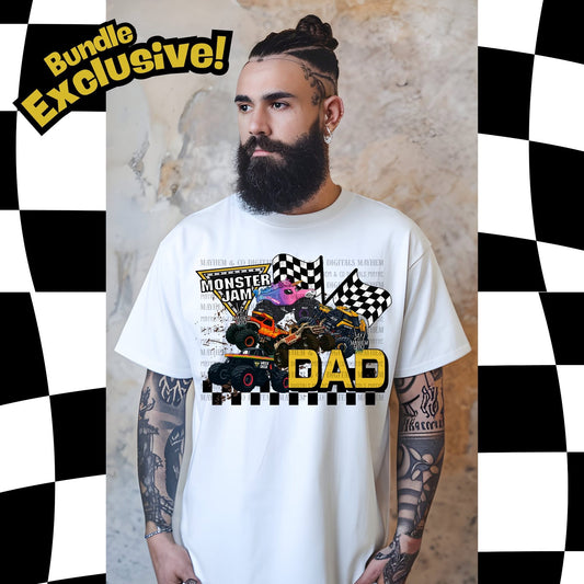 Monster Jam Dad Sparkle