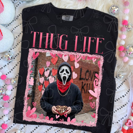 Thug Life Ghostface Valentines