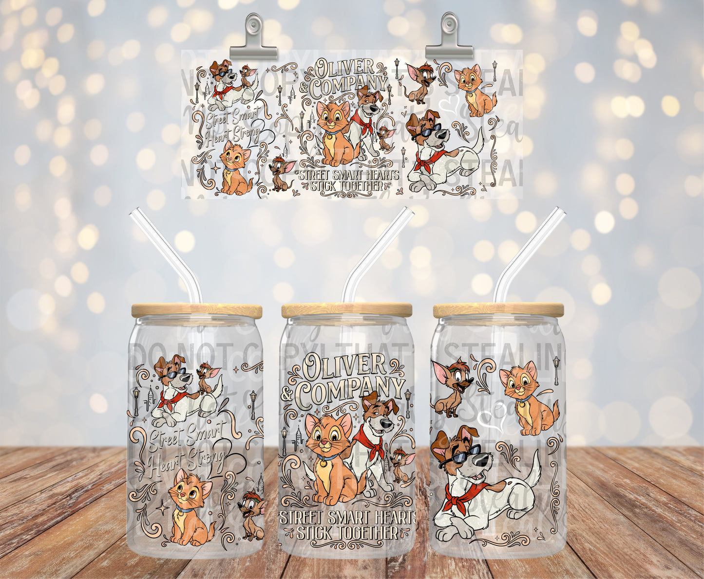 Oliver and Company Street Smart Hearts UVDTF