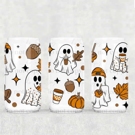 Fall Ghosts With Coffee