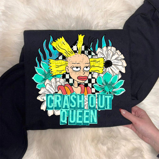 Crash Out Queen Floral