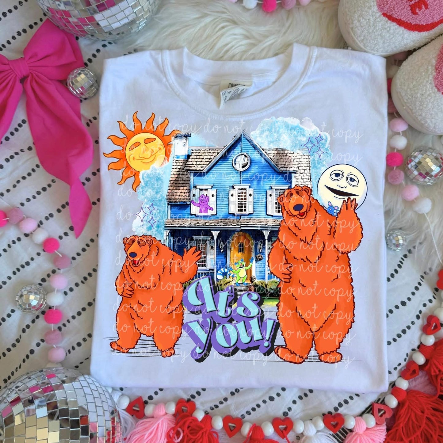 Its You Blue House Friends