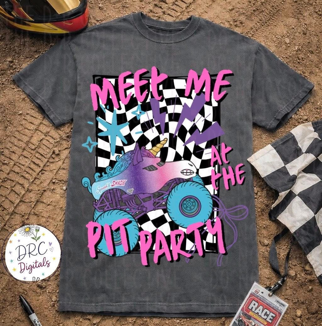 Meet Me at the Pit Party Sparkle Smash