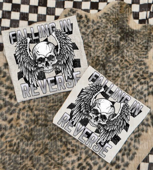 Falling In Reverse Skull Wings