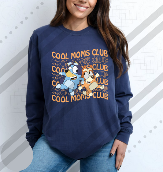 Cool Moms Club Blue