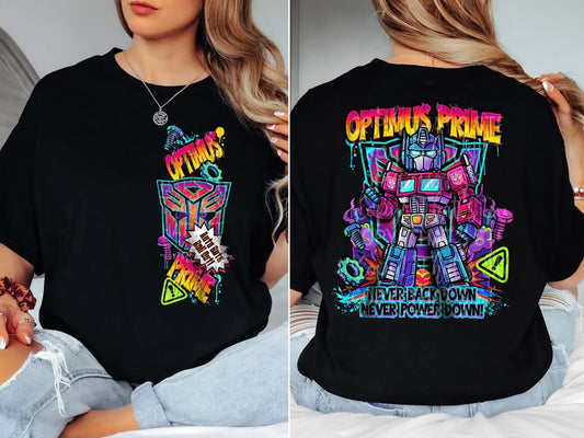 Optimus Prime Neon