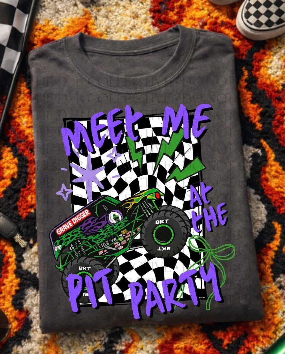 Meet Me at the Pit Party Grave Digger