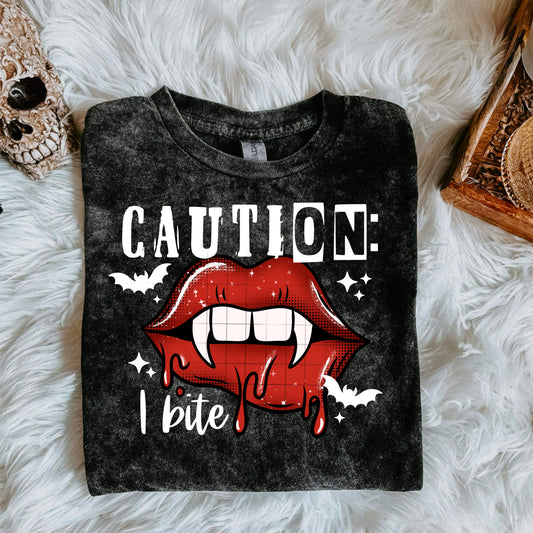 Caution I Bite White