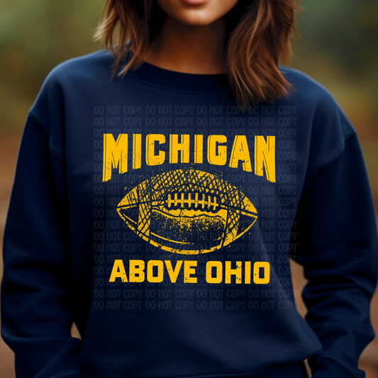 Michigan Above Ohio