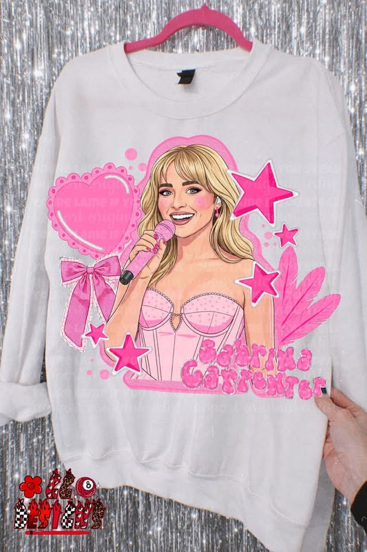 Pink Star Microphone Singer