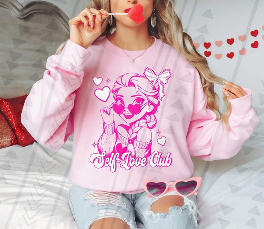 Self Love Club Side Braid Princess