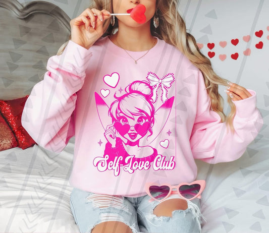 Self Love Club Pink Princess Bun