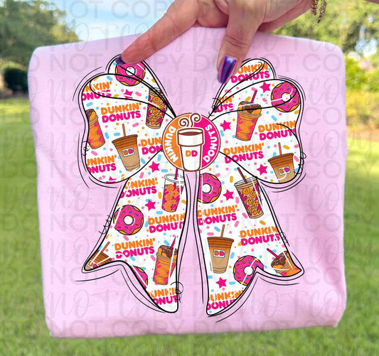 Coffee Bow Donut