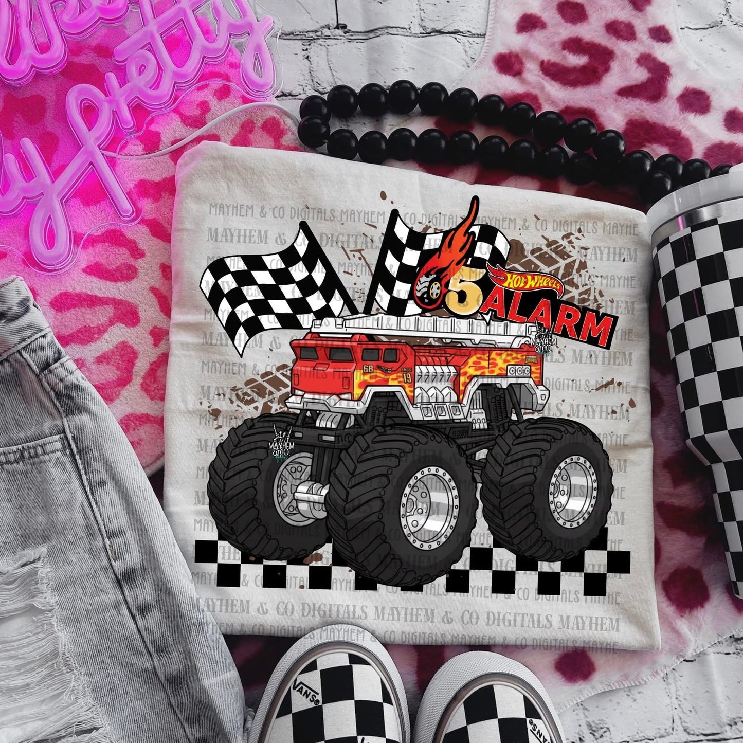 5 Alarm Fire Truck Monster